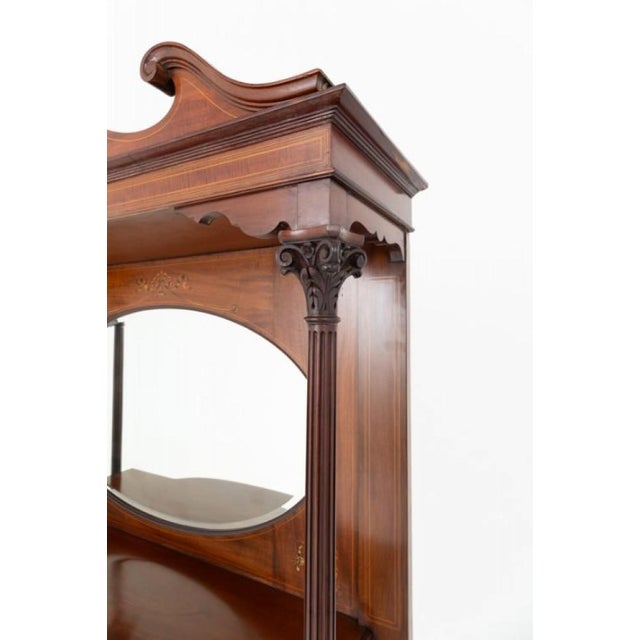 Art Nouveau Display Cabinet, 1890 For Sale - Image 6 of 11