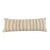 Turkish Hemp Pillow Cushion Natural Beige Brown Cushion Cover 14"x40" For Sale