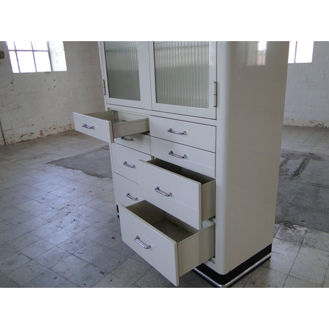 Medical Cabinet with Drawers and Metal Display Case by Baisch, 1960s For Sale - Image 12 of 18