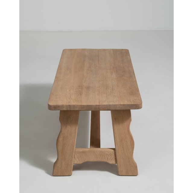 Oak Coffee Table, Antique, France, Circa 1970 For Sale - Image 4 of 11