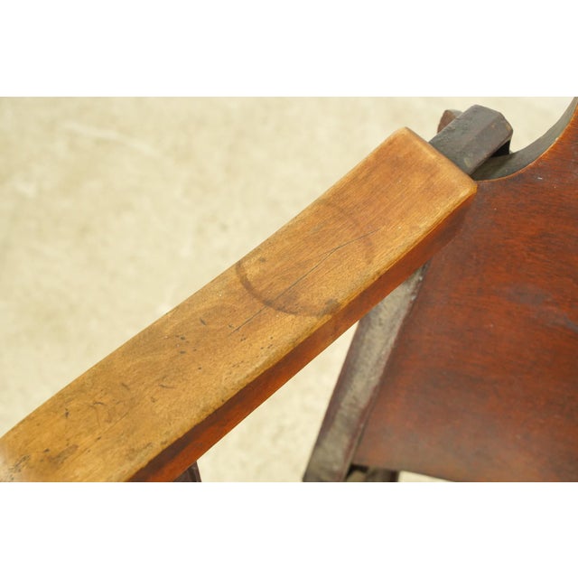 Vintage Folding Theater Seats Unit For Sale - Image 6 of 12