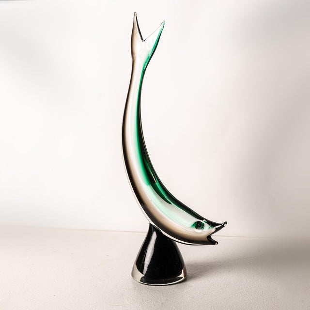 Italian Sommerso Murano Crystal Model, 1960s For Sale - Image 4 of 13