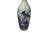 Blue Oriental Small Blue White Flower Bird Graphic Porcelain Art Vase For Sale - Image 8 of 9