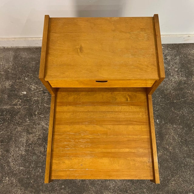 Mid 20th Century Edmund Spence End Table Nightstand Swedish Modern For Sale - Image 5 of 12