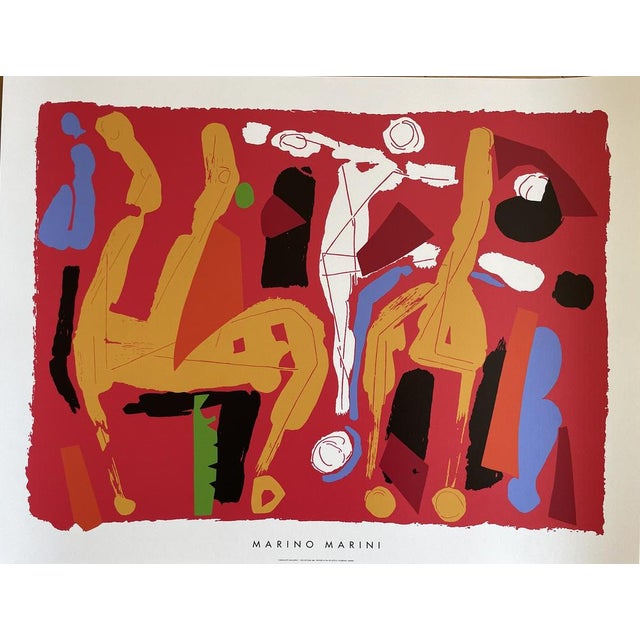 Marino Marini, Chevaux et Cavaliers V, 1972 / 1994, Silk-screen For Sale - Image 10 of 10