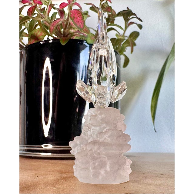 Traditional Vintage Swarovski Crystal Butterfly Fish on Coral For Sale - Image 3 of 8