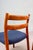 Blue Danish Model No. 84 Chairs in Teak by Niels Otto Möller, 1960s, Set of 2 For Sale - Image 8 of 18