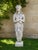 Stone Large Reconstituted Stone Nude Female Garden Statue, 1950s For Sale - Image 7 of 7