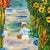 M. Gimenez, Country House with Sunflowers and a Girl, Oil on Canvas, Framed For Sale - Image 4 of 9