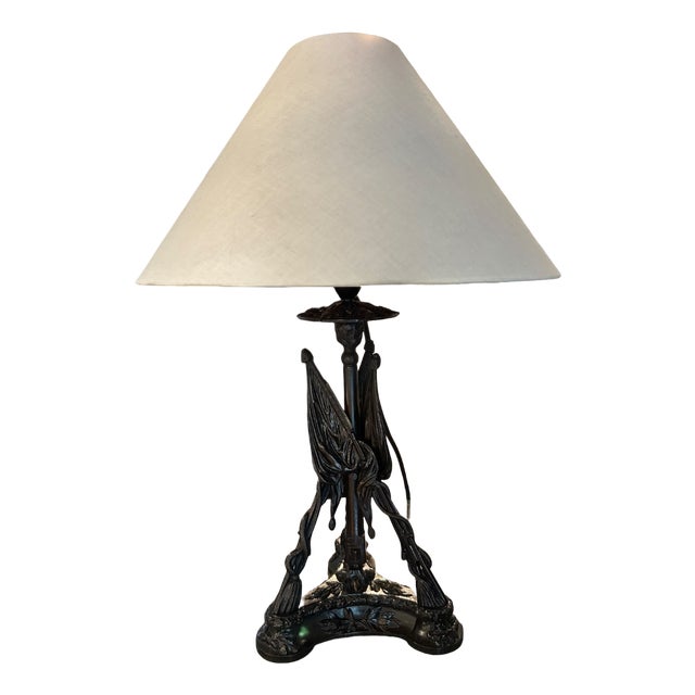 Historicist Table Lamp Base with Standards, 1890s For Sale