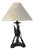 Historicist Table Lamp Base with Standards, 1890s For Sale