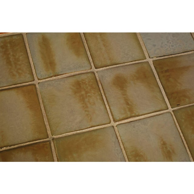 Stickley Mission Collection Tile Top Cherry End Table For Sale - Image 9 of 18