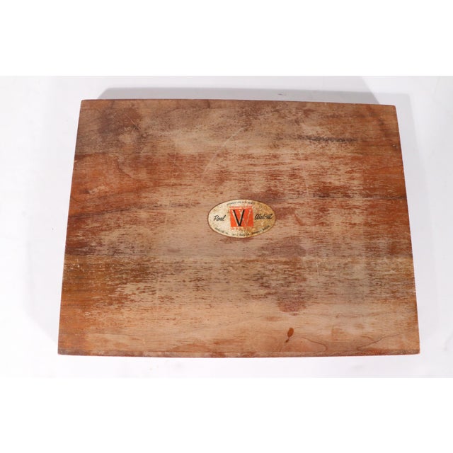 Vintage Mid Century Walnut Cutting Board Made by Vermillion Inc. For Sale In New York - Image 6 of 6