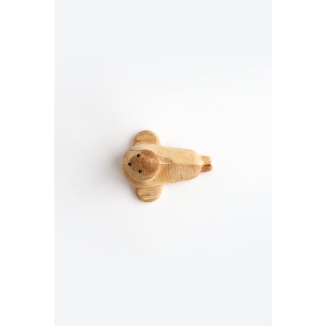 Contemporary Seal I Piccolini Wooden Animal Figure by Viviana Degrandi for Emko For Sale - Image 3 of 7