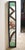 Folk Art Pair of Wood Framed Painted Folk Art Glass Windows For Sale - Image 3 of 8