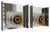 Murano Glass and Chrome Metal Wall Lights from Mazzega, Italy, 1970s, Set of 2 For Sale