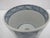 Ceramic Japanese Edo Blue & White Patchwork Soba Choko Noodle Bowl or Tea Cup Set of 3 For Sale - Image 7 of 8