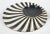 Mid-Century Modern Melamine Relish Tray and Cracker Tray , Black and White For Sale - Image 3 of 5