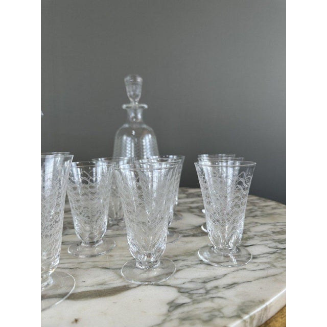 20th Century Crystal Service from Sèvres, Set of 18 For Sale - Image 12 of 13
