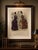 French Fashion Print, Tartan Dress & Child at Zoo, Hand-Colored, c.1887 A striking and highly decorative 19th-century...