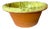 Italian Puglian Terracotta “Schizzato” Splatterware Bowl in the Style of Cabana For Sale
