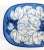 Antique 19th C Pearlware Thomas Dimmock Blue and White Leaves Compote 1850s For Sale - Image 4 of 7