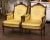 Late 19th Century 19th Century French Louis XVI Walnut Bergères With Carved Eagle Crest For Sale - Image 5 of 12