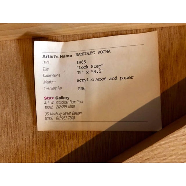 Pop Art Randolfo Rocha, Mixed Media Painting Sculpture Construction 1980s Brazilian Political Art, 1988 For Sale - Image 3 of 10