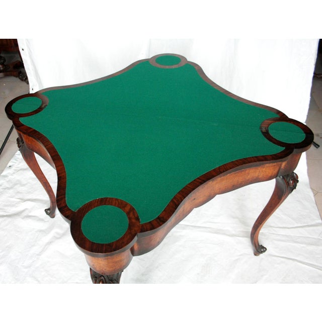 Late 18th-Century English Gaming Table For Sale - Image 4 of 14