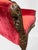 Mid 20th Century The Chateau Salon: Custom French Louis XV Rococo Revival Crimson Velvet Settee For Sale In Phoenix - Image 6 of 14
