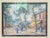 Cafe Hulet, pastel on paper by Hugues Claude Pissarro (b. 1935), also known as H. Claude Pissarro. Depicts a street scene...