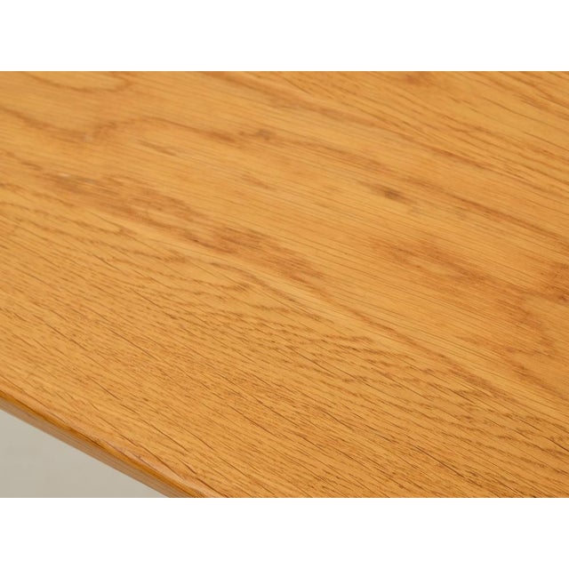 Tan Danish Dining Table in Oak by Kurt Østervig for K.P. Møbler, 1970s For Sale - Image 8 of 18