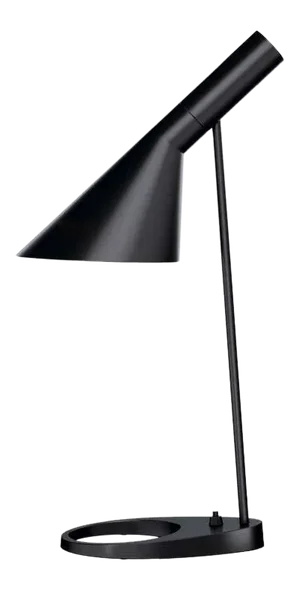 Arne Jacobsen 'Aj Mini' Table Lamp in Black for Louis Poulsen