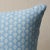 This pillow features Hyacinth Indoor/Outdoor by Mark D. Sikes for Schumacher with a knife edge finish. Inspired by...