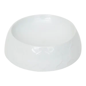 Vintage Rosenthal White Ceramic Low Bowl for Serving With Perimeter Designs