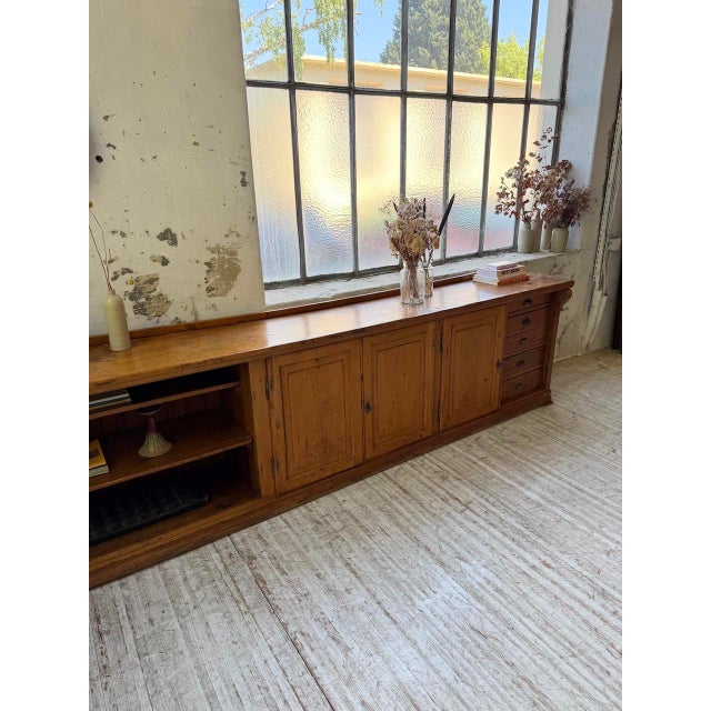 Vintage Pine Sideboard, 1950 For Sale - Image 18 of 18