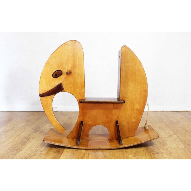 Vintage Rocking Elephant, 1970s For Sale - Image 15 of 15