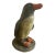 Vintage Concrete Penguin Garden Statue With Original Patina For Sale