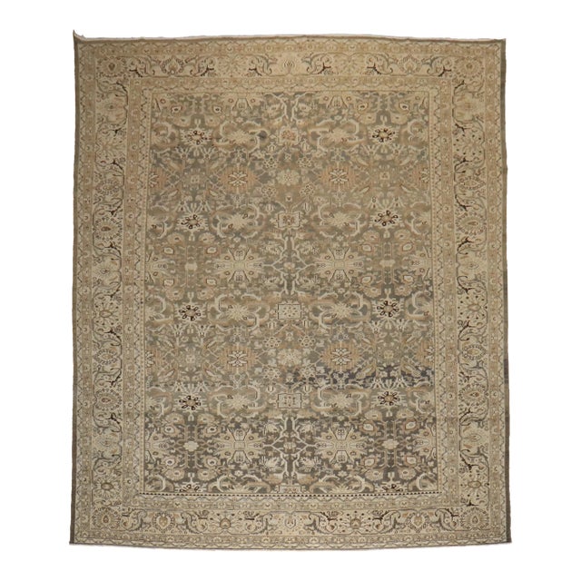 Gray Persian Malayer Rug rug no.j3945 For Sale