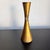Gold 1970s Japanese Sculptural Tapered Bud Vase Gilt For Sale - Image 8 of 10