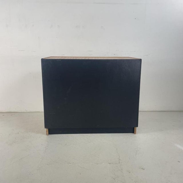 Vintage Plan Chest with Brass Cup Handles, 1930s For Sale - Image 10 of 12