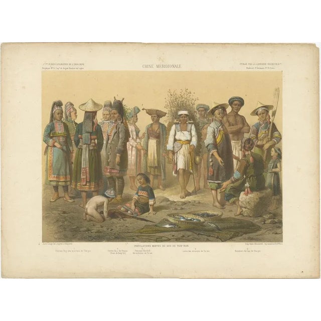 Francis Garnier, Southern Yunnan Ethnic Groups, 1873, Paper For Sale - Image 10 of 10
