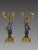 Pair of antique-style candelabra for women, Napoleon III period For Sale