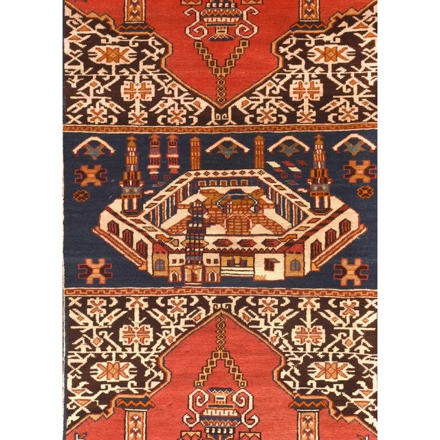 Traditional Antique Shirvan Rug 3'11'' x 5'5'' For Sale - Image 3 of 3