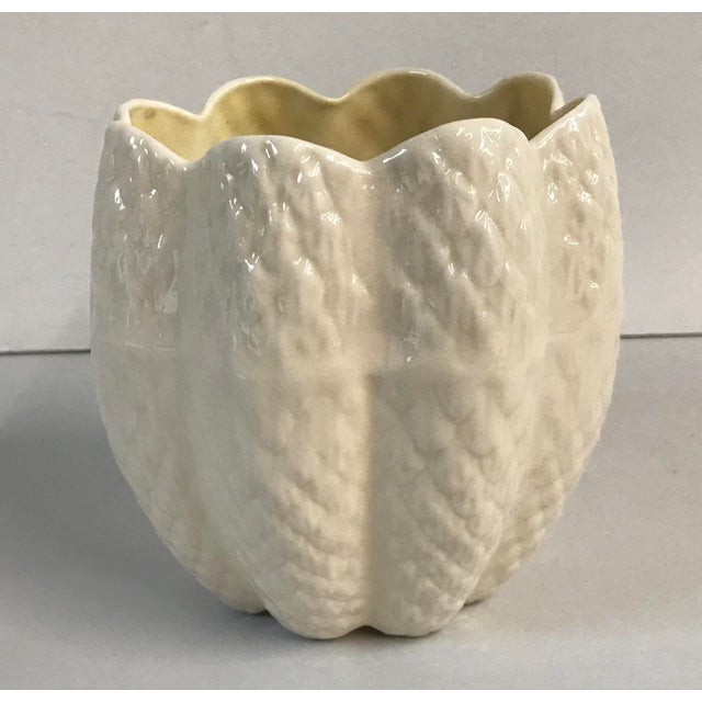 Vintage Belleek Patterned Tulip Shaped Vase Chairish