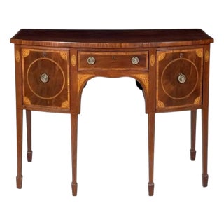Early 19th Century George III Hepplewhite Mahogany Sideboard For Sale