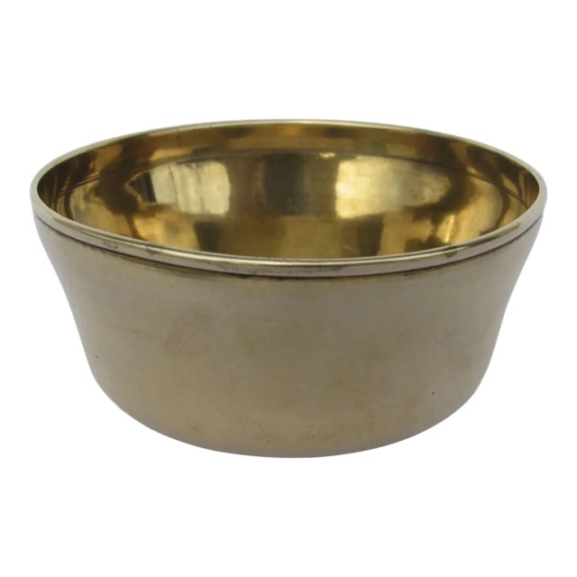 English Small Bell Metal Bowl For Sale
