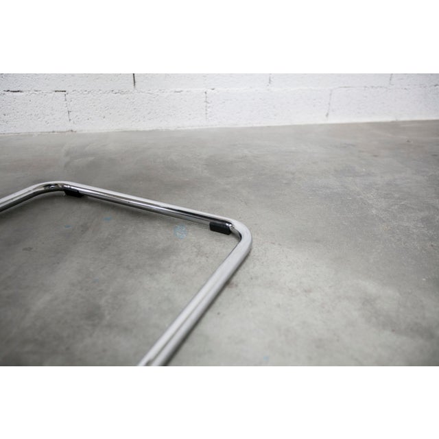 Black Bauhaus Cantilever Armchair in Black Leather, 1960s For Sale - Image 8 of 15