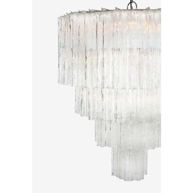 Monumental Tronchi Italian Chandelier For Sale - Image 4 of 7