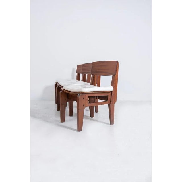 Vintage Italian Chairs by Vito SanGirardi for the Pallante Shop, Set of 6 For Sale - Image 17 of 18